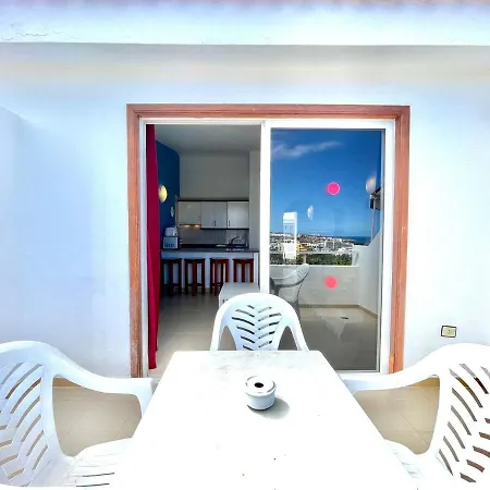 Apartamento Con Estupenda Piscina, Wifi, Tenerife Sur Lägenhet *
